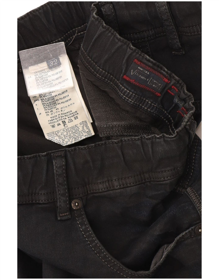 Diesel Dame Jegging Jeans W32 L31 Marineblå Bomuld