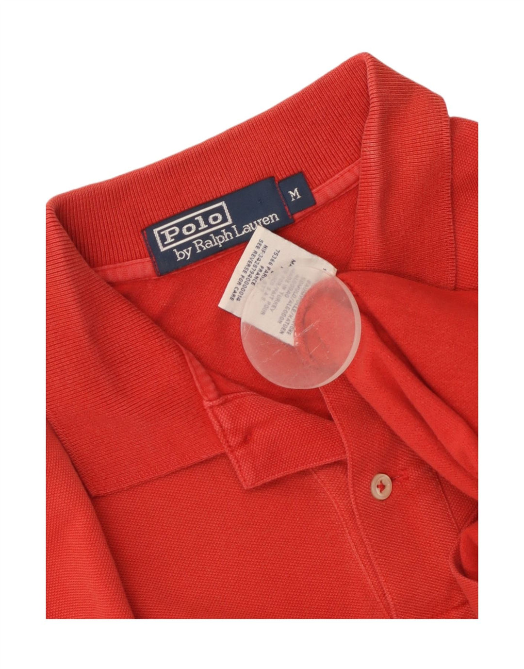 POLO RALPH LAUREN Poloskjorte til mænd Medium Rød Bomuld