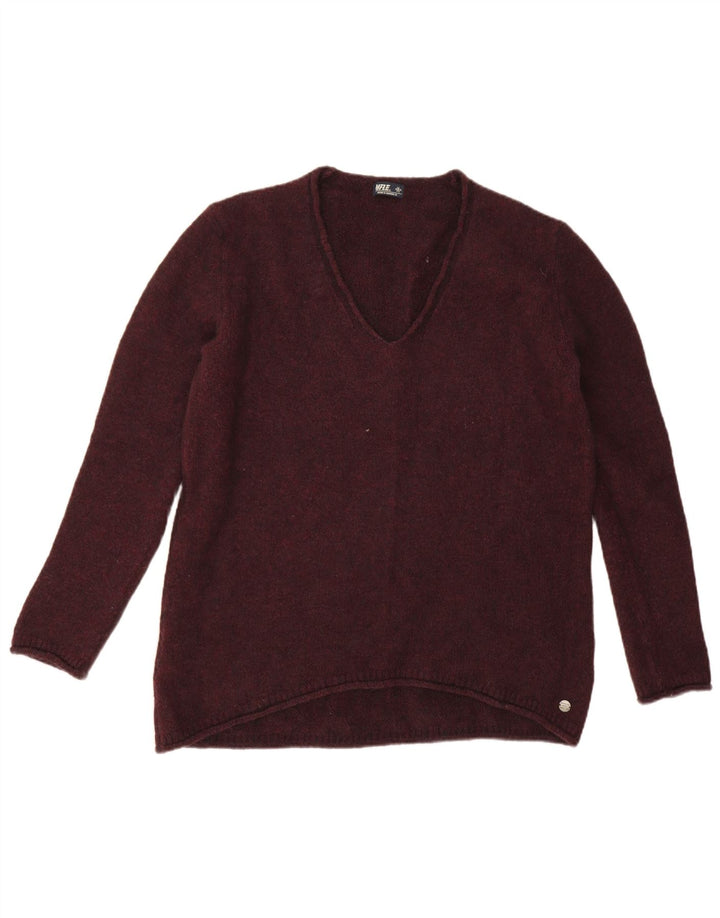 Rifle Herre V-hals sweater XL Burgundy