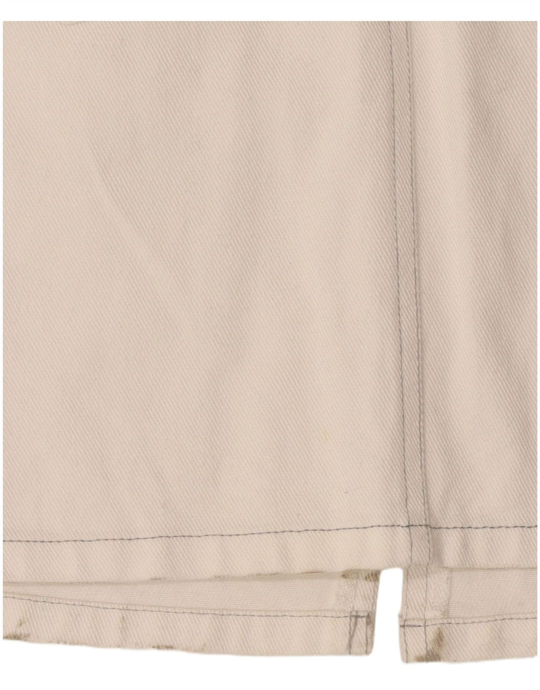 Cache Dame Denim Pinafore Dress UK 8 Small White