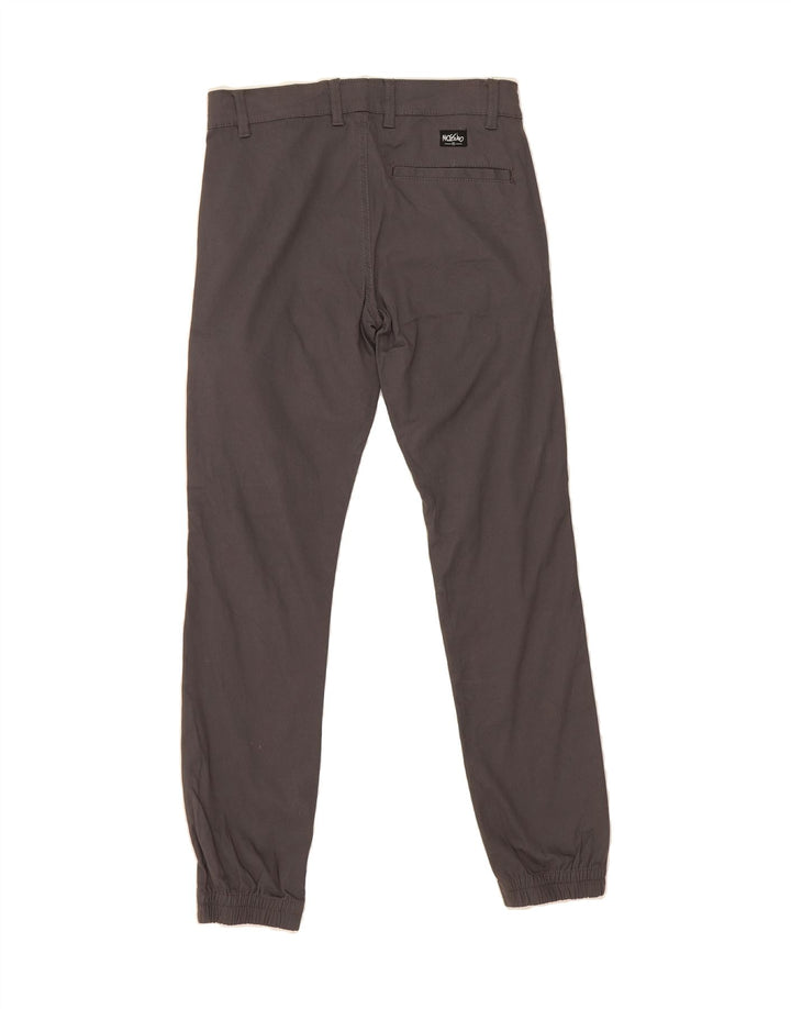 MOSSIMO Boys Stretch Joggers Chino Trousers 15-16 Years W28 L28 Grey Vintage Mossimo and Second-Hand Mossimo from Messina Hembry 