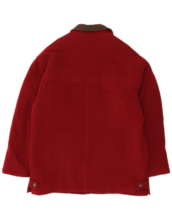 Ciao Herre Overfrakke IT 54 XL Rød Uld