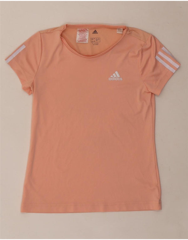 ADIDAS Girls Climacool T-Shirt Top 12-13 år Pink