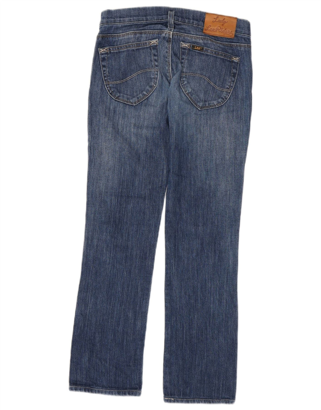 LEE Dame Lynn Bootcut Jeans W25 L29 Blå Bomuld