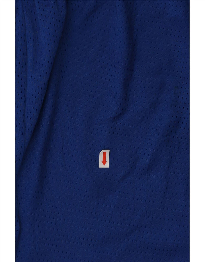 RUSSELL ATHLETIC Herre grafiske sportsshorts XL blå polyester