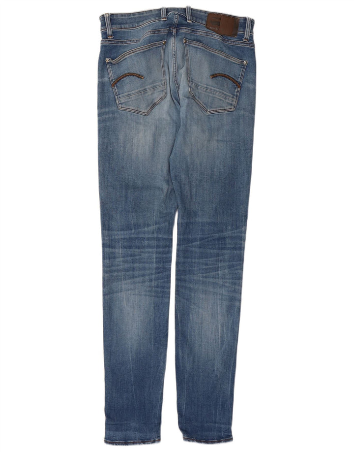 G-STAR Herre Revend Skinny Jeans W32 L34 Blå Bomuld