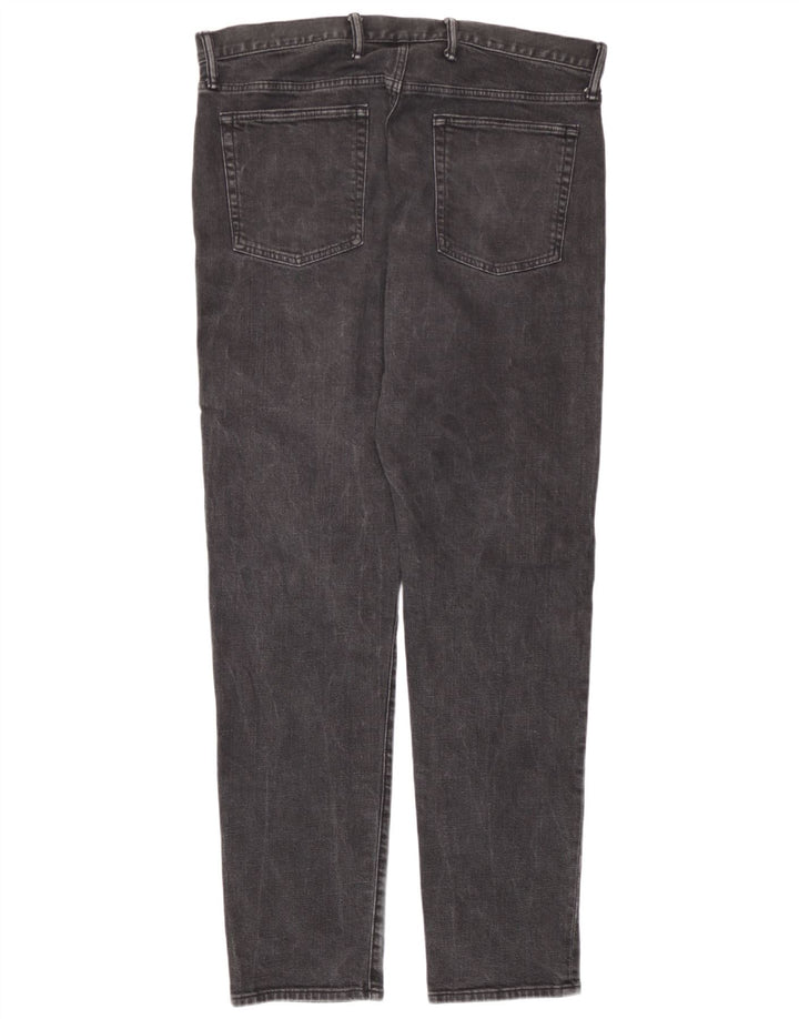 Gap Herre Slim Tapered Jeans W36 L34 Grå Bomuld