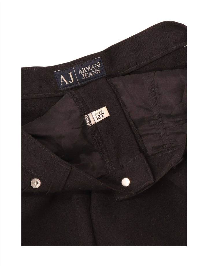 Armani Lige Casual Bukser til kvinder W27 L27 Sort