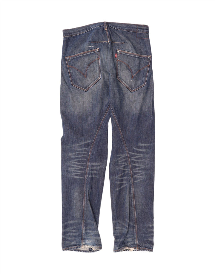 Levi's Mens Engineered Straight Jeans W33 L33 Blå
