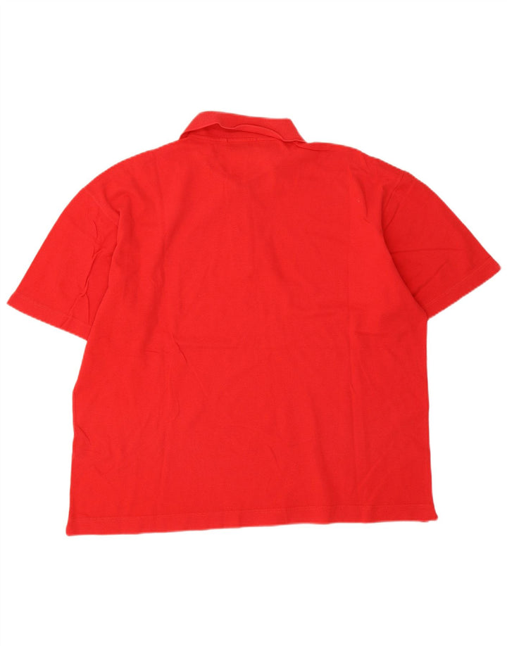 Ungaro herre poloshirt Medium rød bomuld