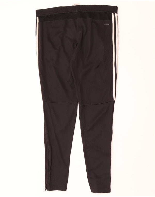 Adidas Dame Climacool Træningsdragt Bukser UK 12/14 Medium Sort Polyester