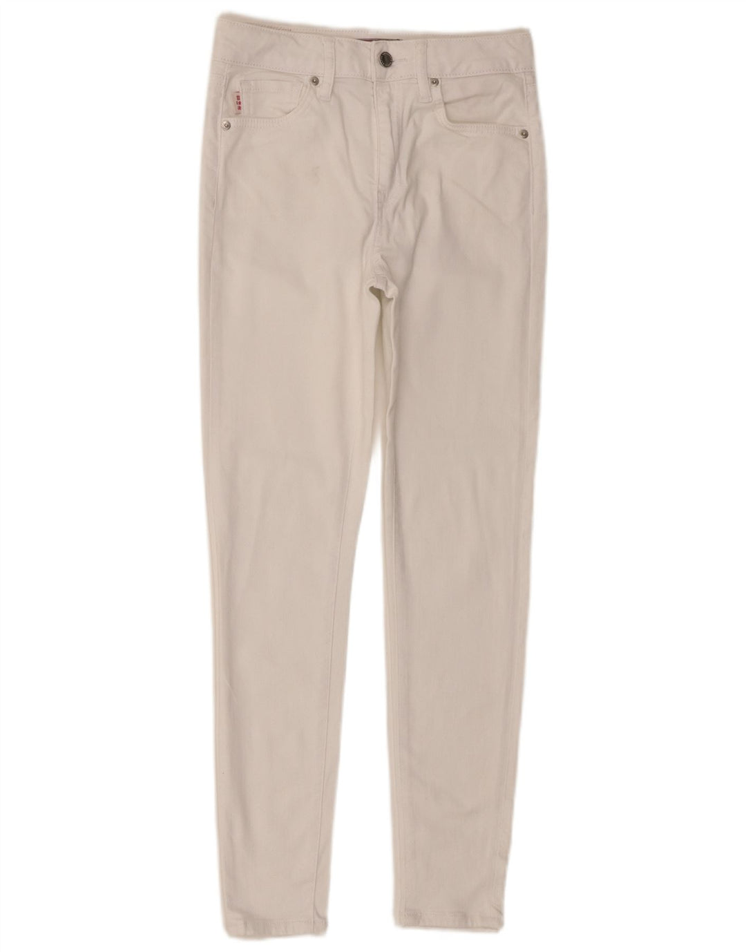 Superdry Skinny Jeans til kvinder W28 L30 hvid bomuld