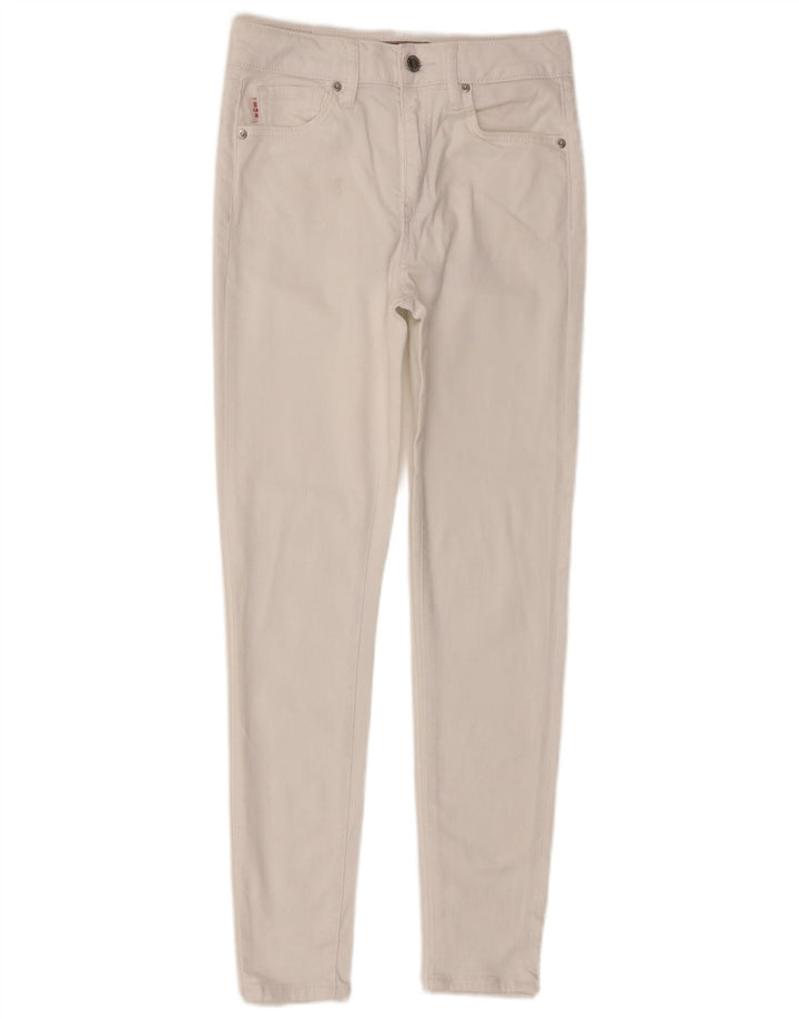 Superdry Skinny Jeans til kvinder W28 L30 hvid bomuld