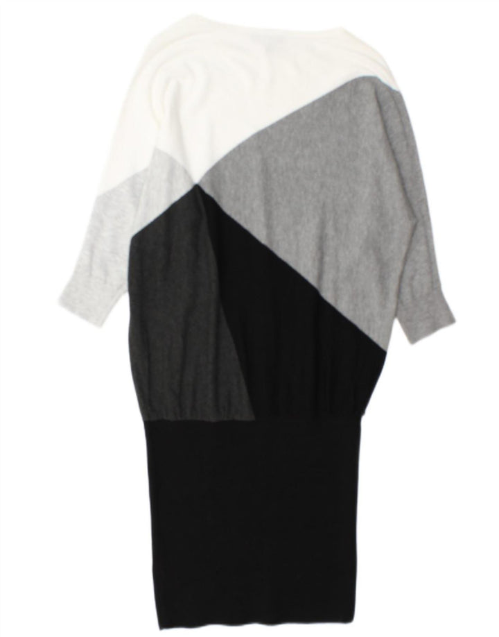 Phase Eight Womens Drop Waist Dress UK 8 Small Multicolor Colourblock