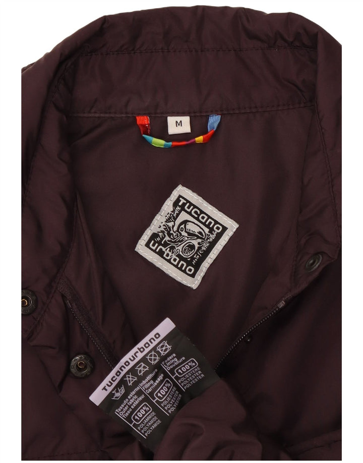 Tucano Urbano Womens Utility Jacket UK 14 Medium Lilla Polyamid