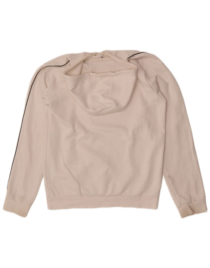 Adidas Herre hættetrøje Jumper Medium Hvid Bomuld