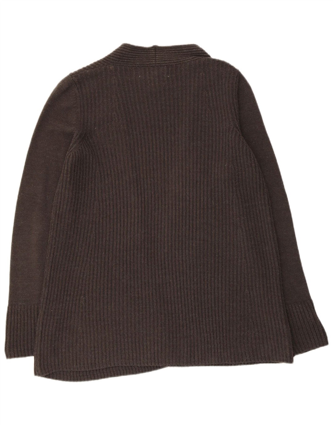 Fat Face Womens Open Cardigan Sweater UK 8 Small Black Acryl