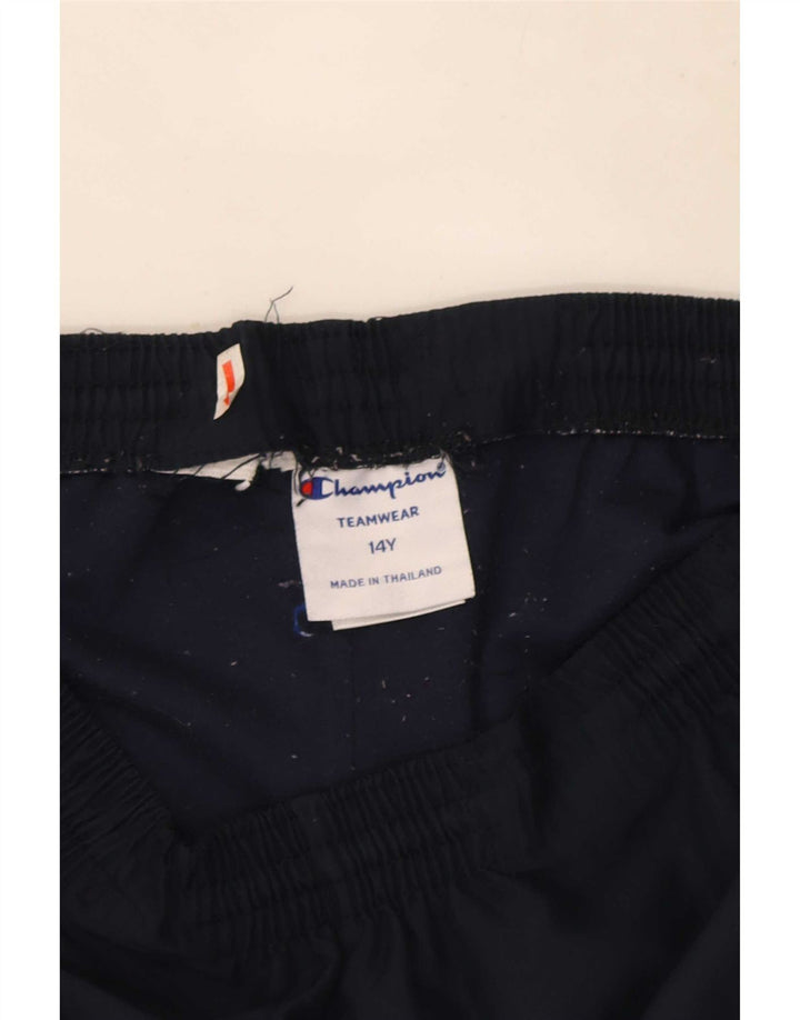 Champion drenge træningsdragt bukser 13-14 år marineblå polyester