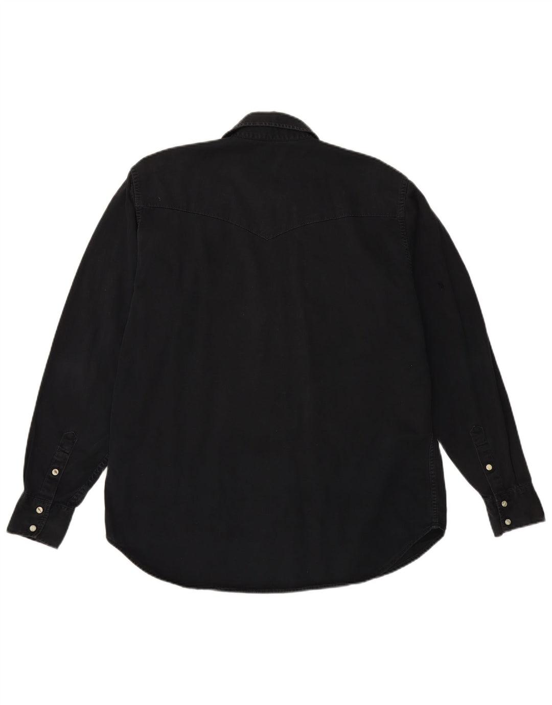 LEE Denimskjorte til mænd Stor sort bomuld