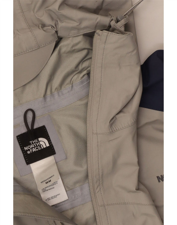 The North Face Herre Hooded Windbreaker Jacket UK 38 Medium Grey Colourblock