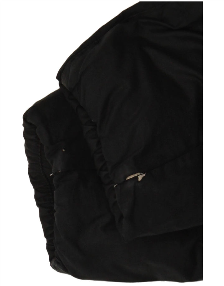 Nike drenge hættepolstret jakke 10-11 år medium sort polyester