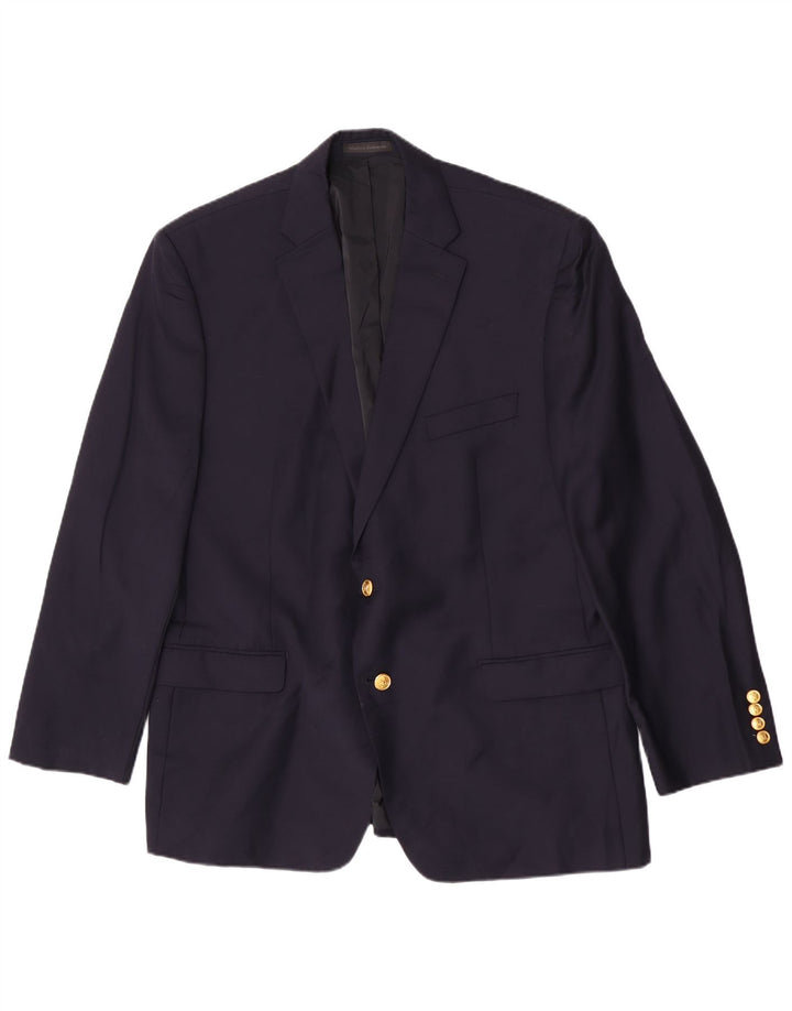 Ralph Lauren Herre 2-knaps blazerjakke UK 44 2XL Navy Blue Wool