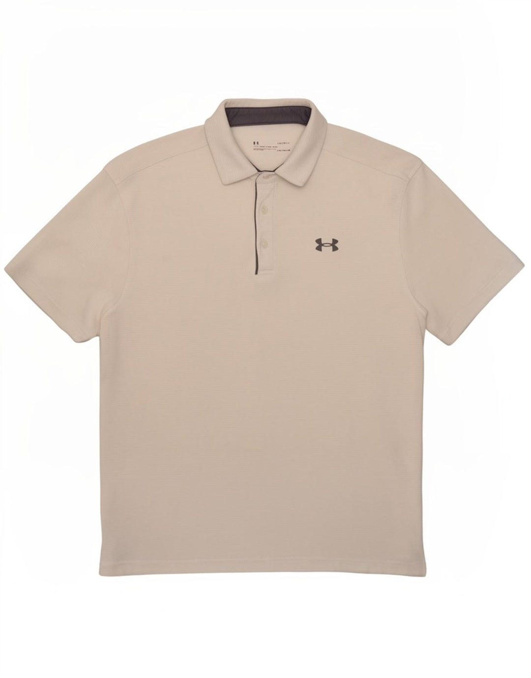 Under Armour Herre Polo Shirt Stor Hvid Polyester Sports