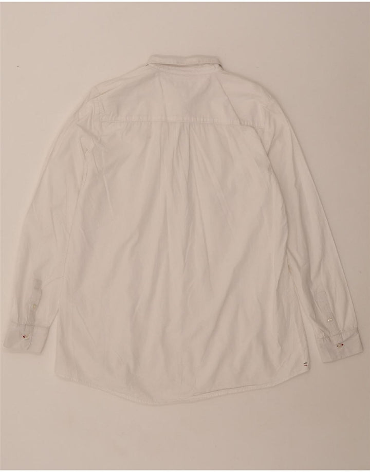 Tommy Hilfiger Dame Pullover Shirt UK 16 Large White