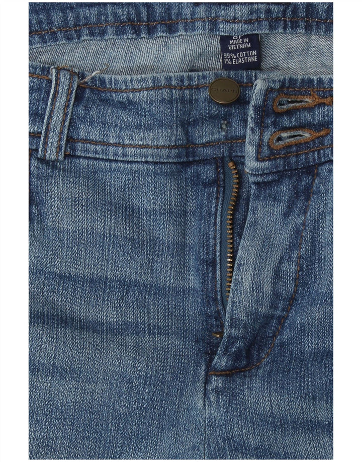 Chaps Dame Petite Capri Jeans US 8 Medium W30 L21 Blå Bomuld