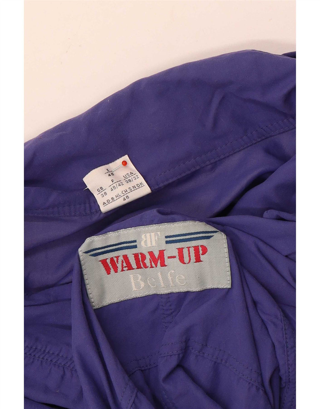 Belfe Herre Loose Fit regnjakke UK 38 Medium Purple