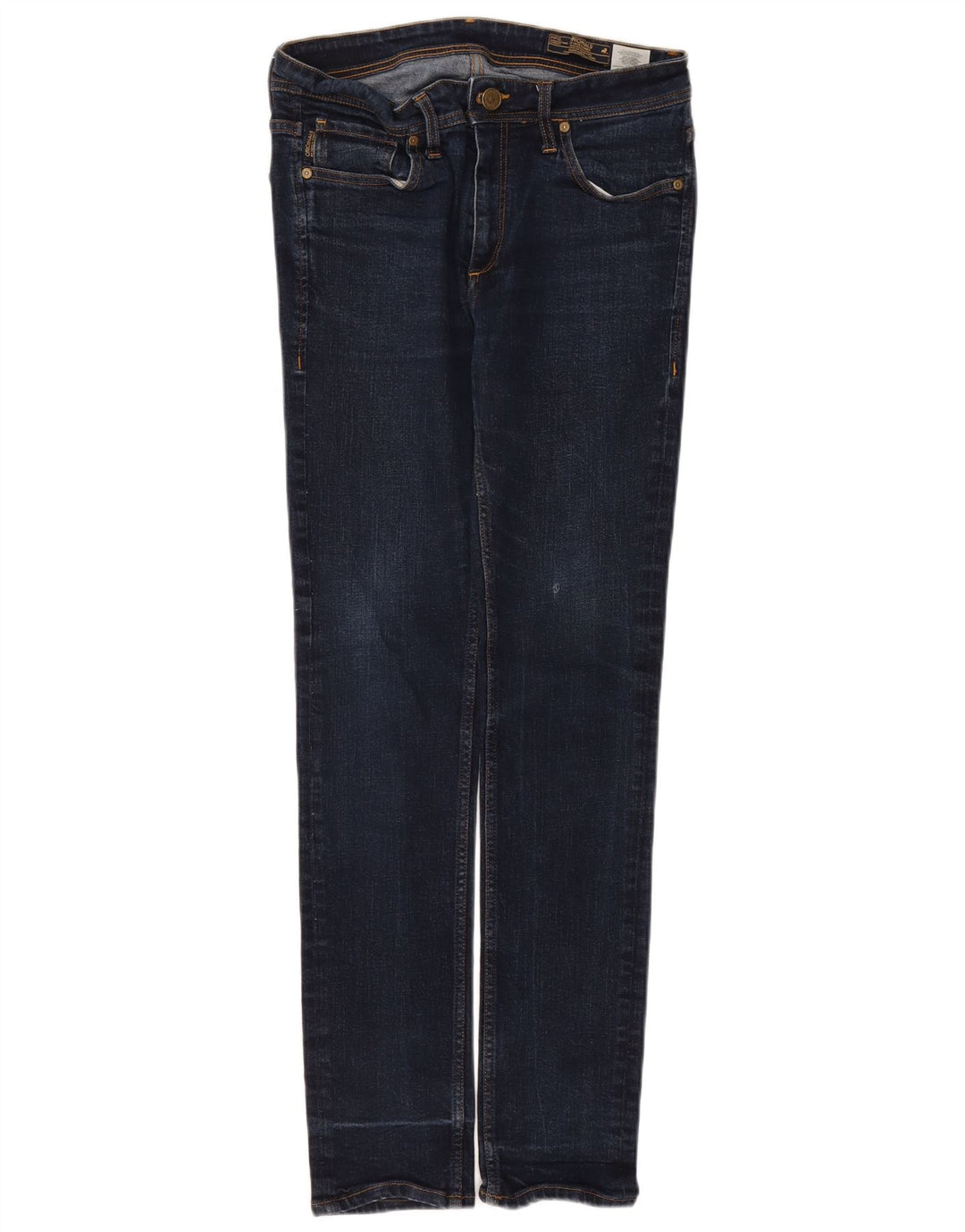 Jack & Jones Herre Slim Jeans W34 L32 Marineblå Bomuld
