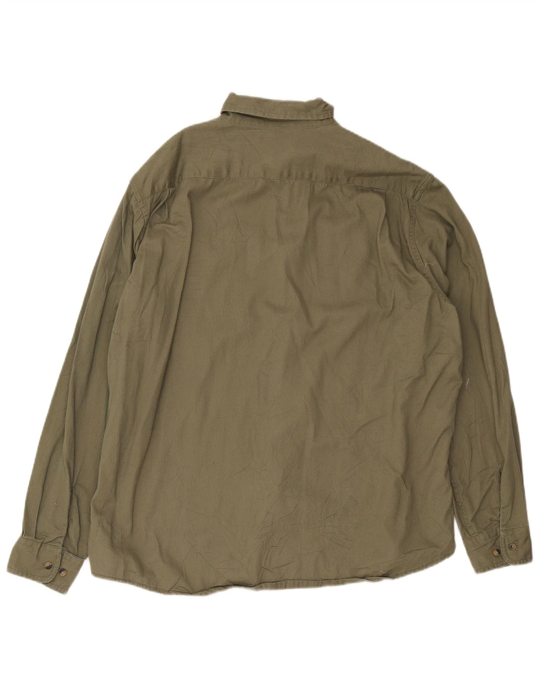 Wrangler Herreskjorte XL Khaki Bomuld