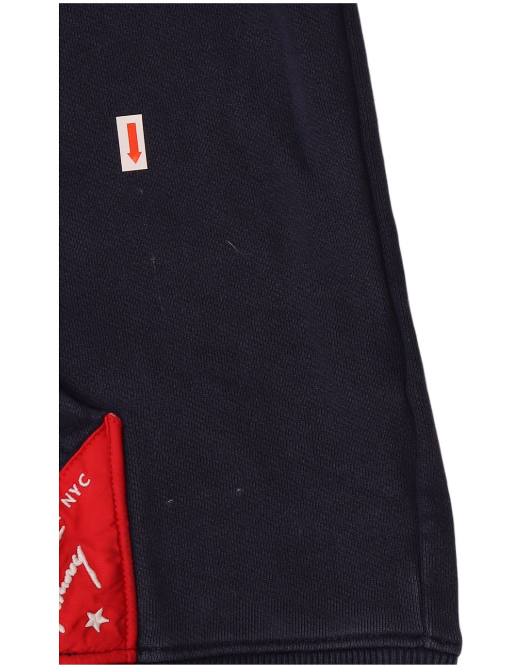 Tommy Hilfiger Grafisk hættetrøje til mænd mellem marineblå bomuld