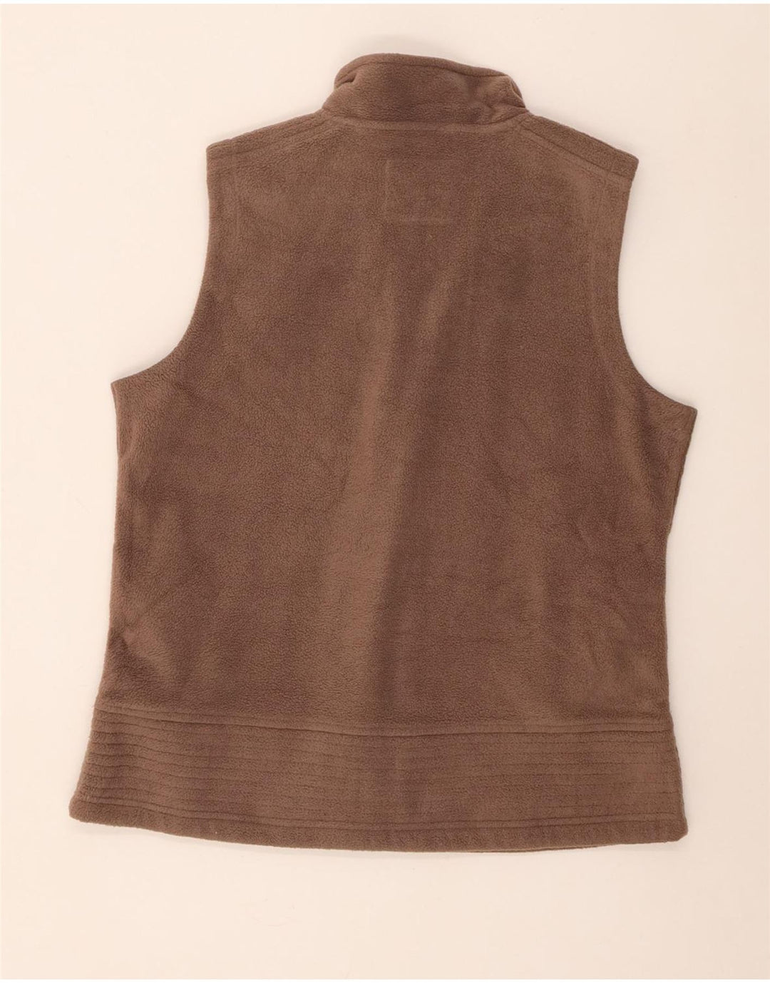 M&Co Dame Fleece Gilet UK 16 Stor Brun Polyester