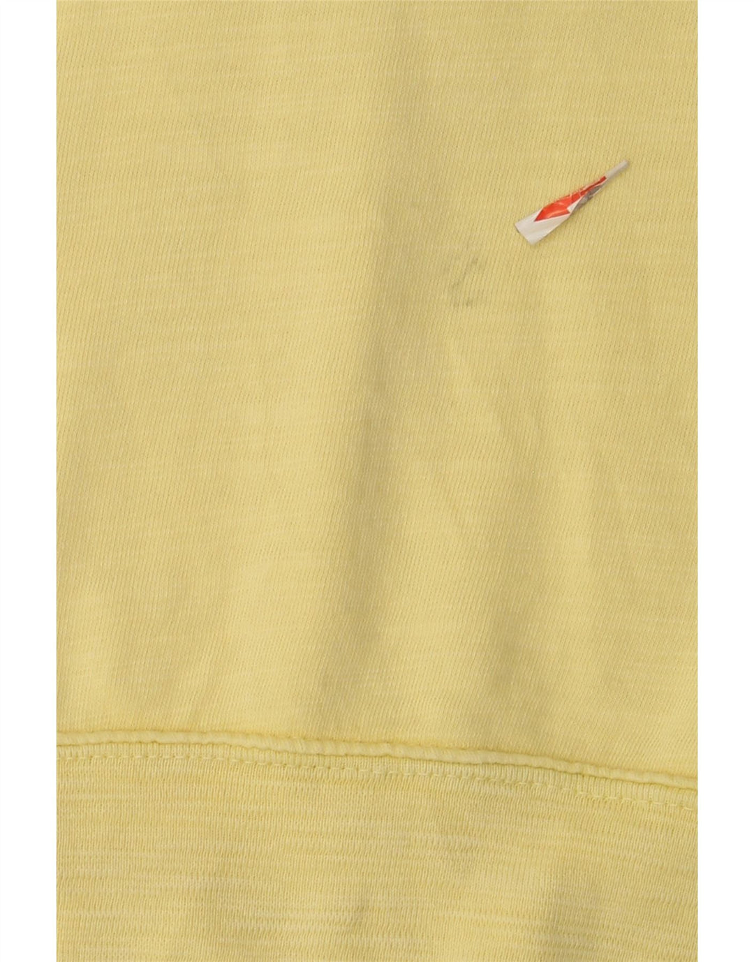 Marks & Spencer Dame Sweatshirt Jumper UK 14 Stor Gul Bomuld