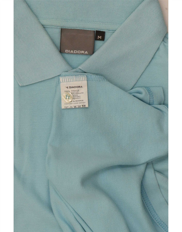 Diadora herre poloshirt Medium blå bomuld