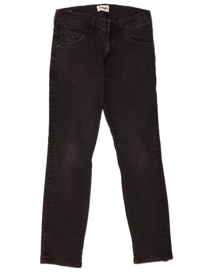 Wrangler Herre Larston Tapered Slim Jeans W32 L30 Grå Bomuld