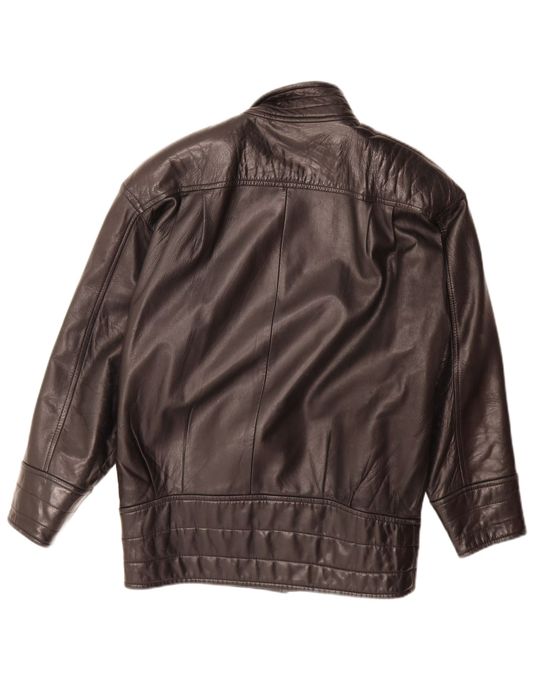 Danier Dame Oversized Læderjakke UK 6 XS Sort