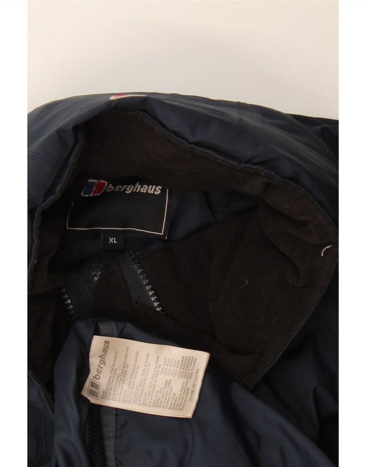 Berghaus Herre Windbreaker Jacket UK 42 XL Navy Blue Nylon