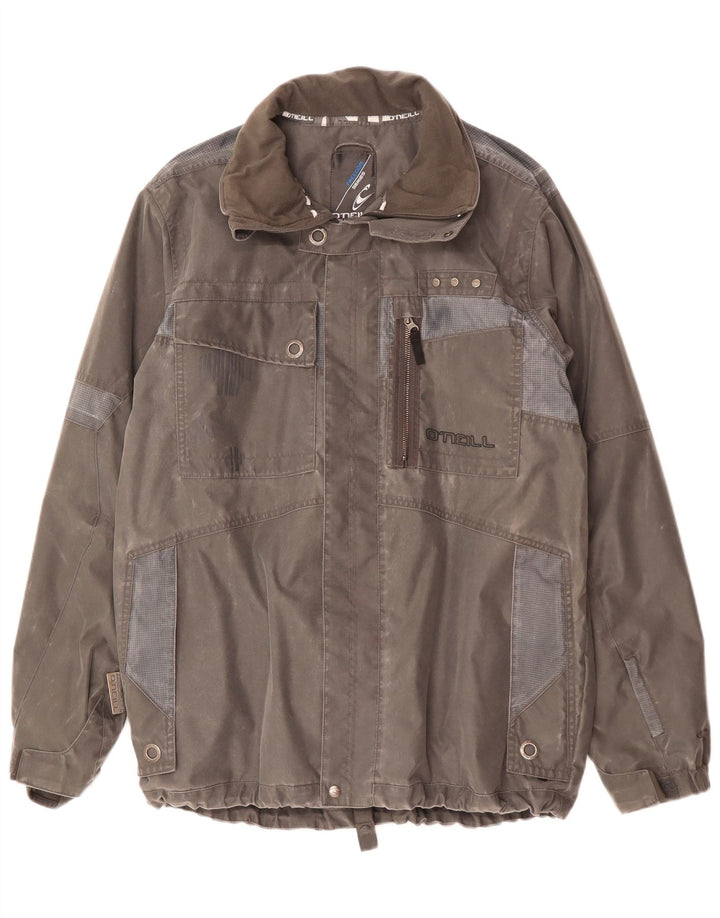 O'Neill Herre Windbreaker Jacket UK 42 XL Grå Colourblock