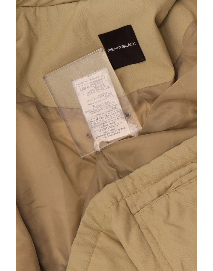 Penny Black Polstret Damejakke UK 14 Medium Khaki Nylon