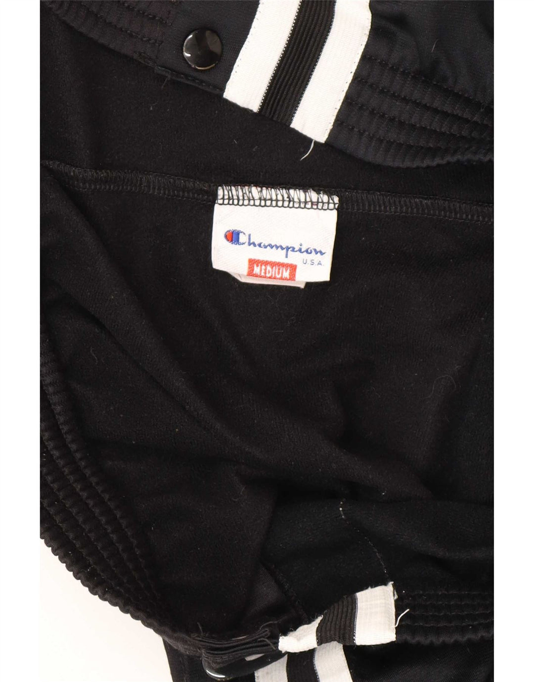 Champion Herre træningsdragt Bukser Medium Sort Stribet Polyester
