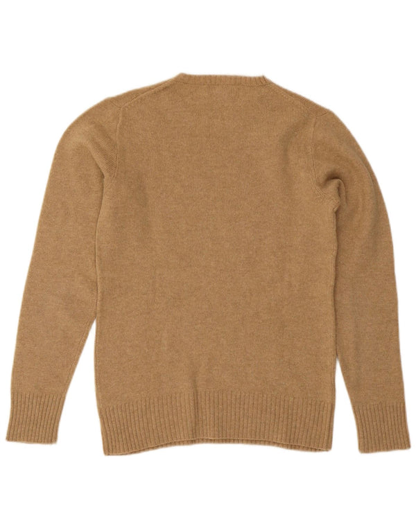 POLO RALPH LAUREN drenge sweater med rund hals 15-16 år XL beige uld