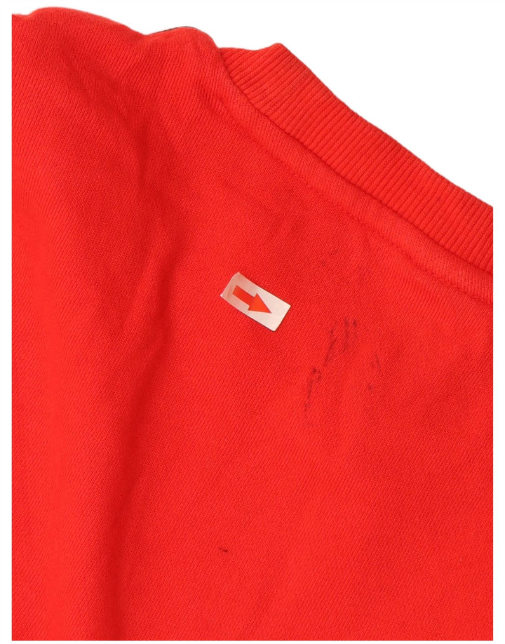 Puma Sweatshirt til mænd, stor rød bomuld