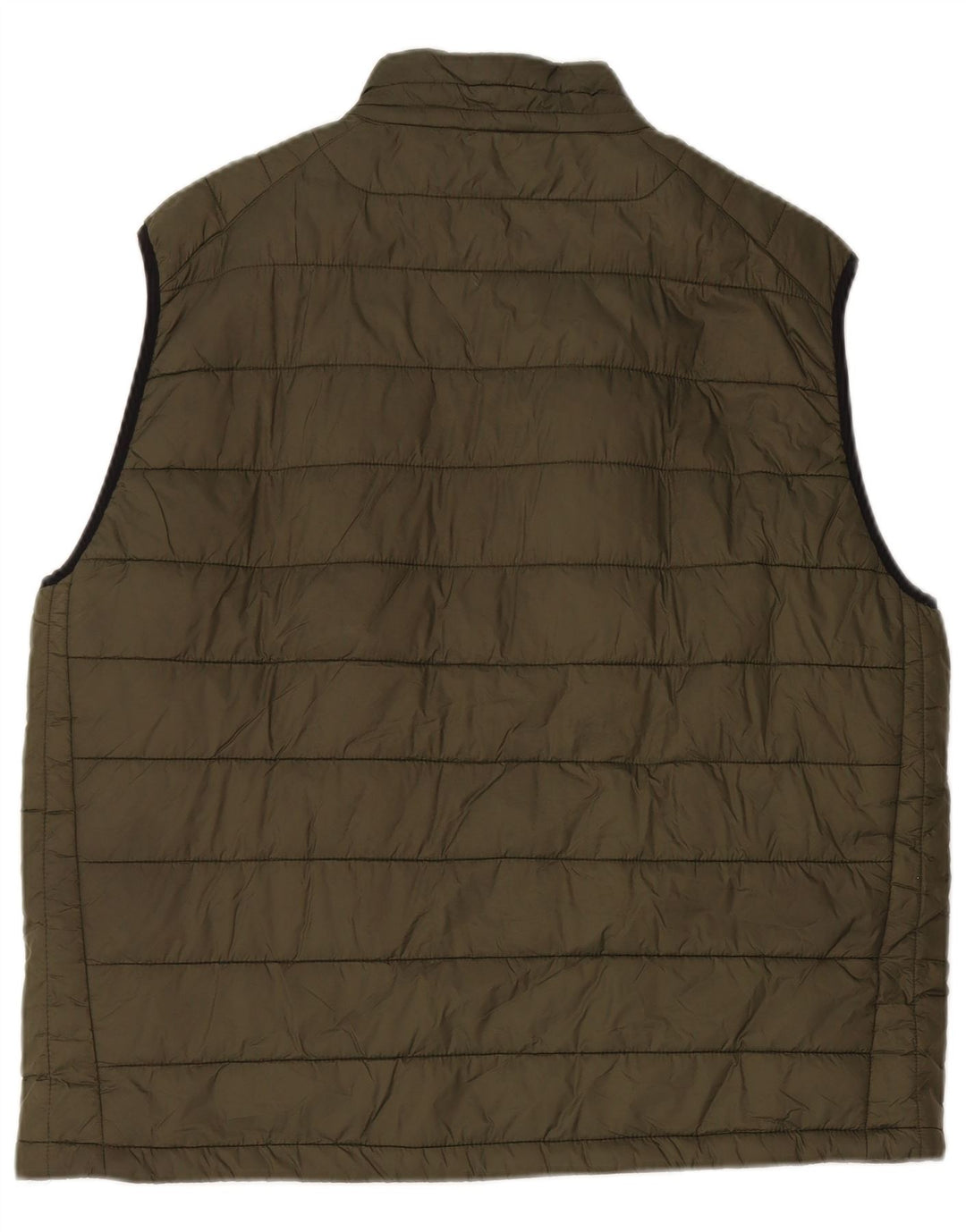 Zara Herre Polstret Gilet UK 44 2XL Khaki