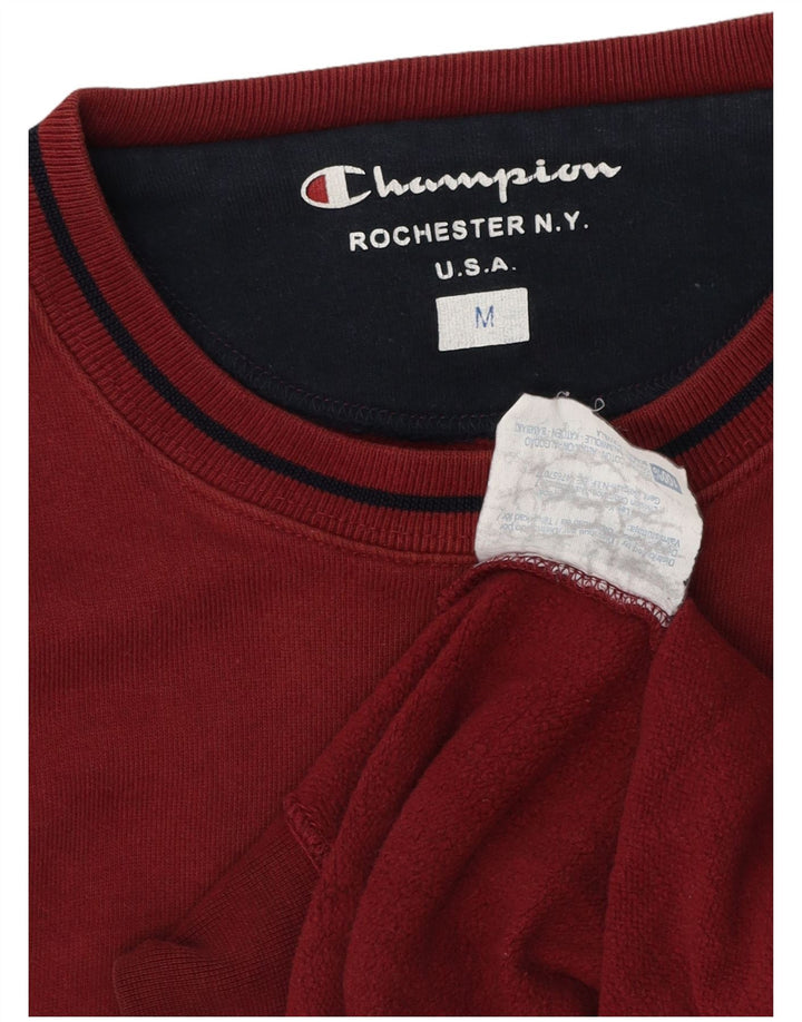 Champion Herre sweatshirt Jumper Medium Bourgogne bomuld