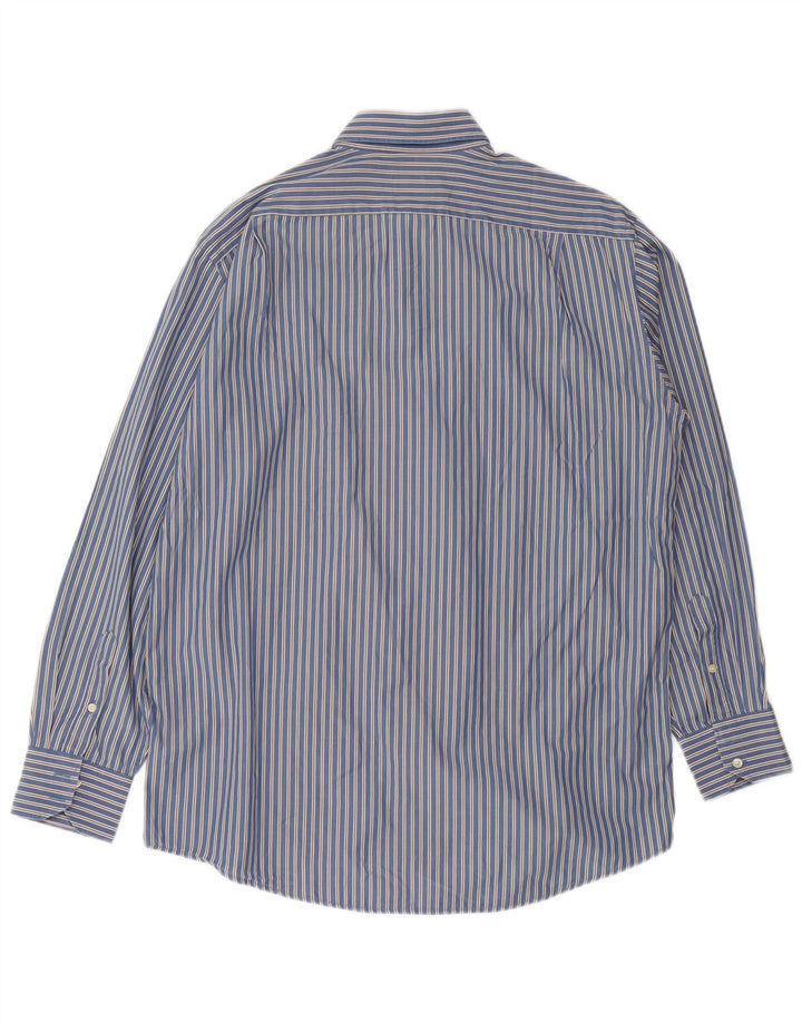 LACOSTE Herreskjorte str. 42 Stor blåstribet bomuld