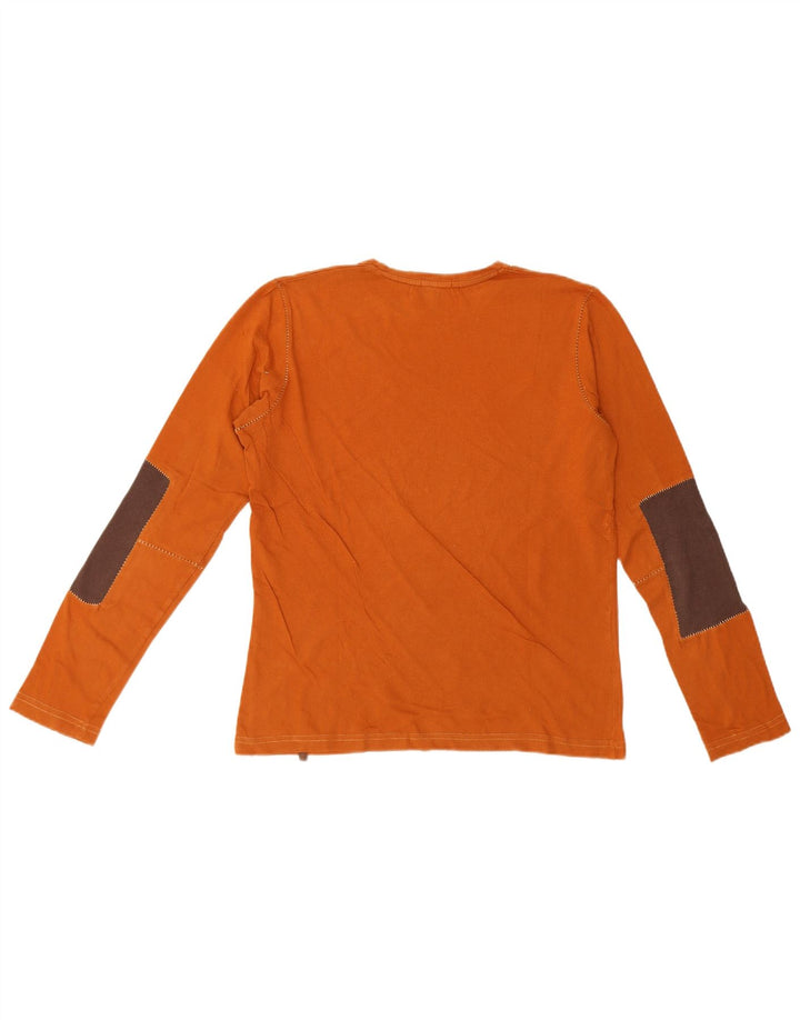 Guess By Marciano Herre Top Langærmet Lille Orange Colourblock