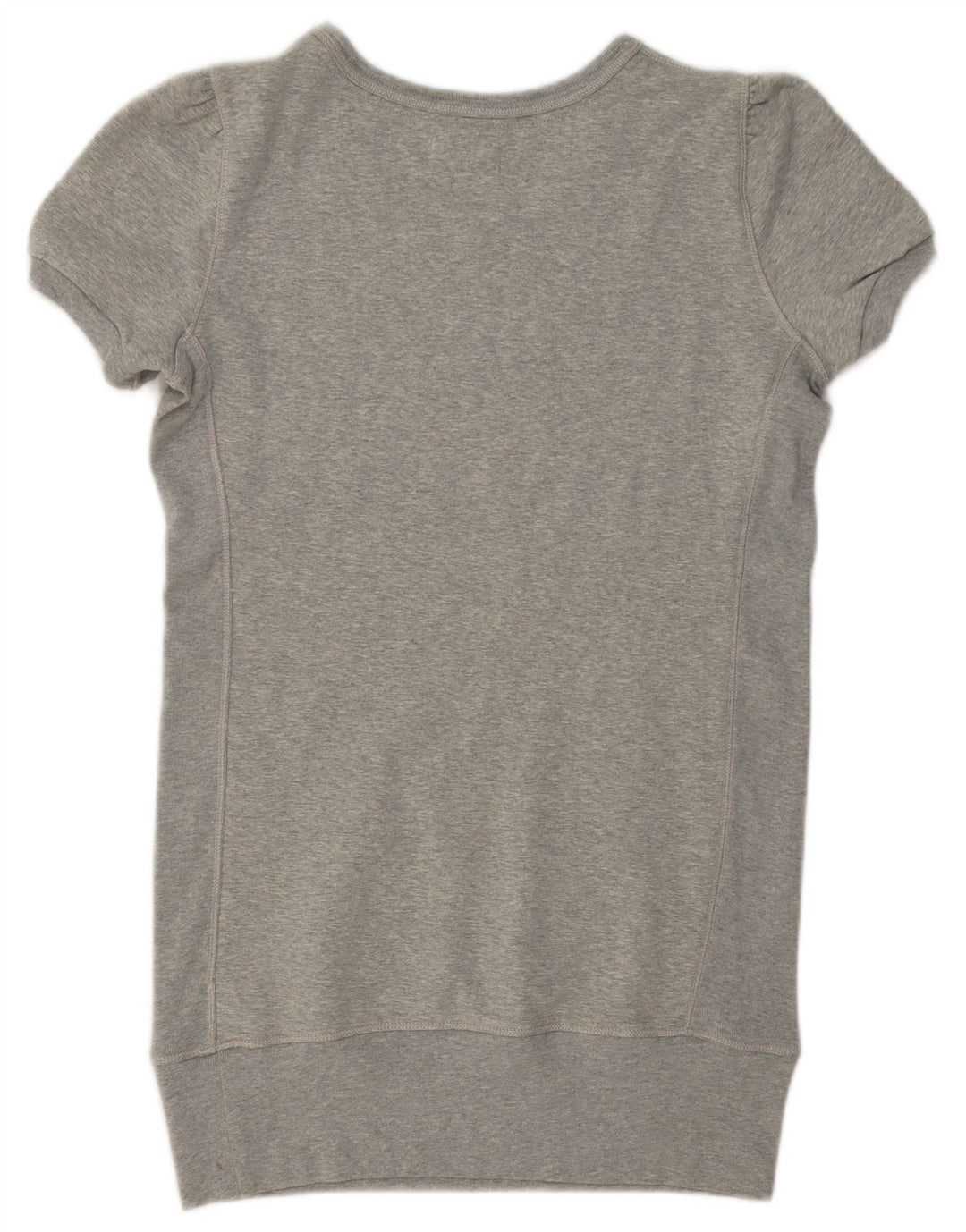 POLO RALPH LAUREN Dame Longline Sweatshirt Jumper UK 16 Large Grå