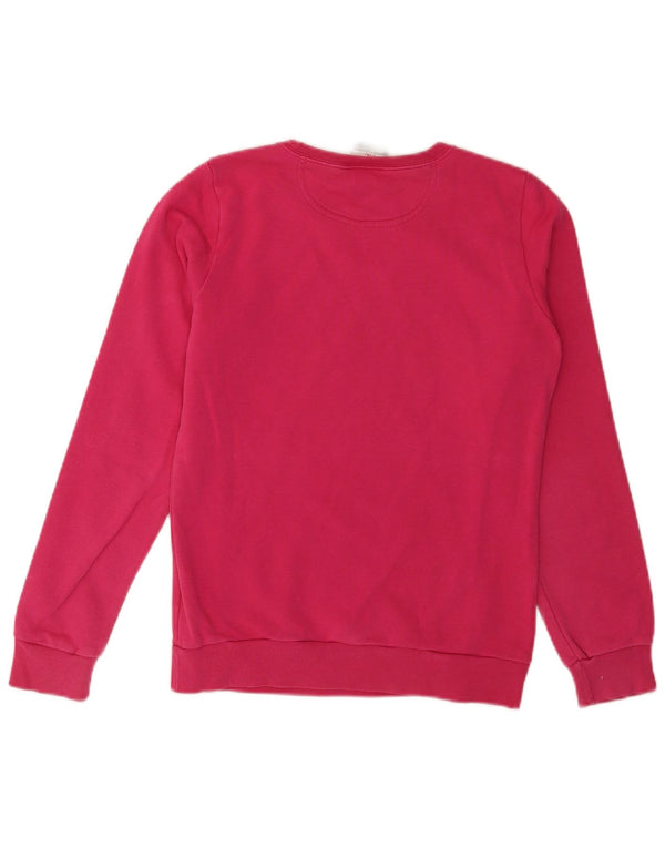 Champion Girls Sweatshirt Jumper 13-14 år XL Pink Stribet